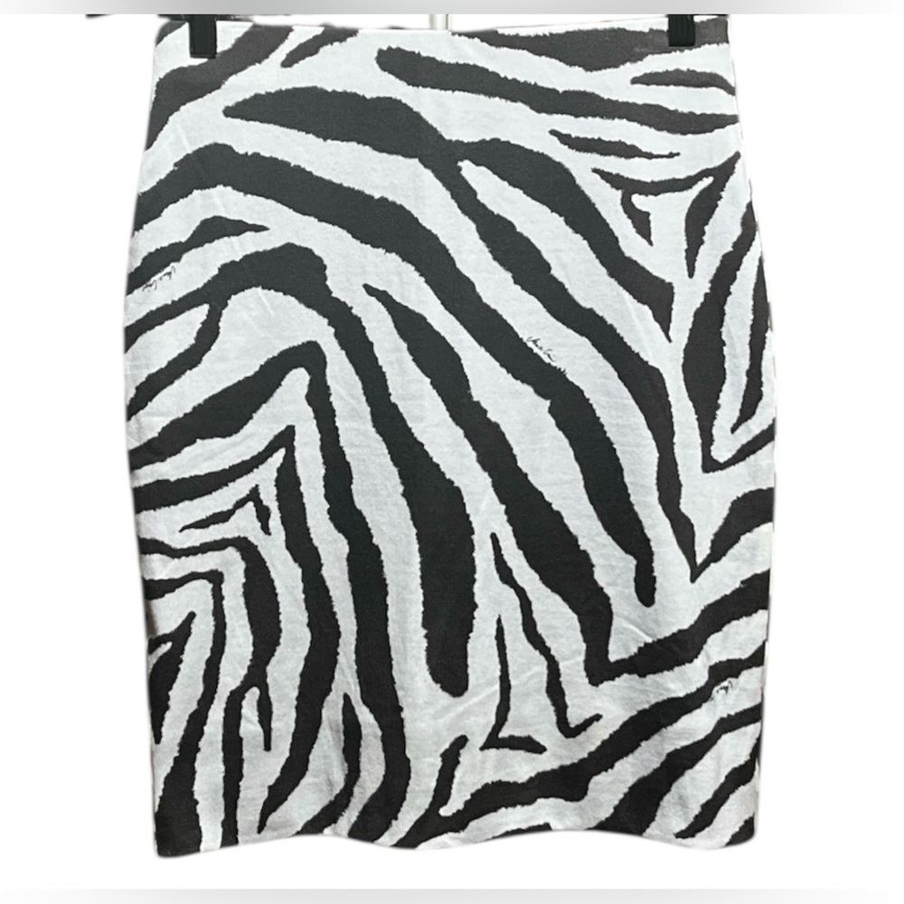 Marc Cain Zebra Print Mini Skirt